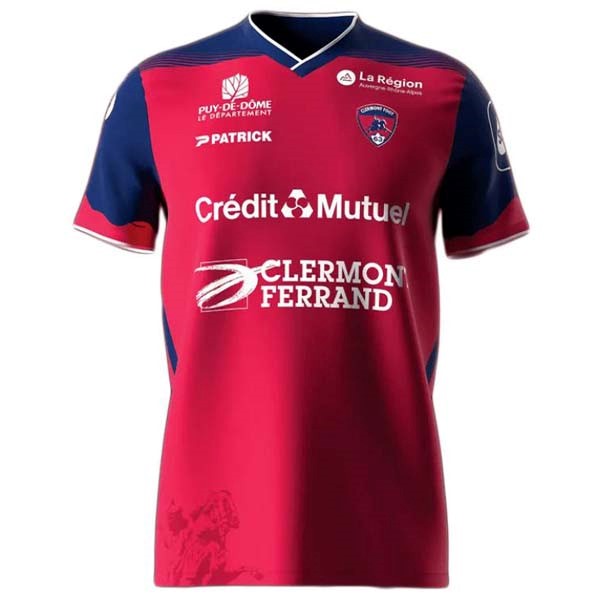 Authentic Camiseta Clermont 1ª 2021-2022 Rojo